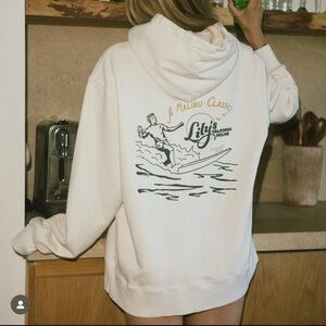Lily Women's Cream Hoodie